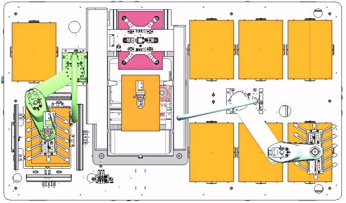  Flexible circuit board FPC up and down detection equipment, save manpower, more efficient!_samsuncn.com