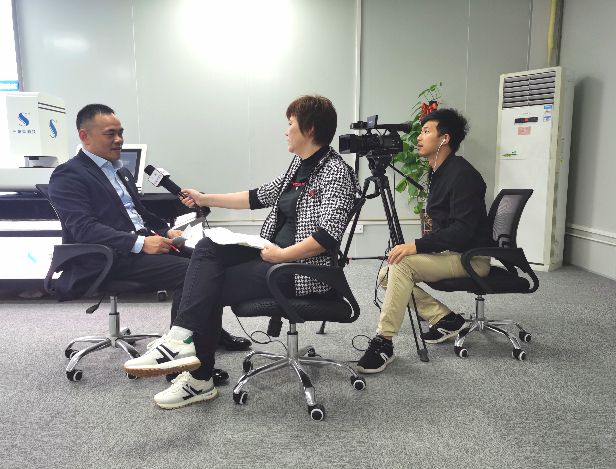 CCTV Finance "Machine Vision" interview in Samsun Technology!_samsuncn.com